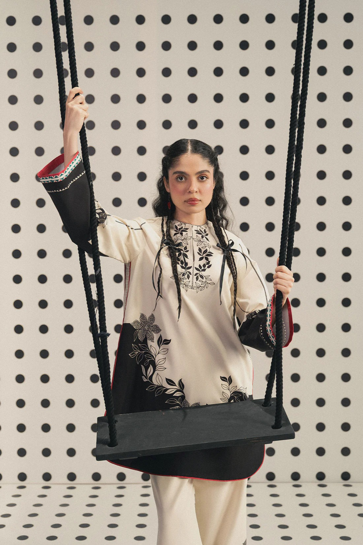 Delta 2 Piece Printed Dress